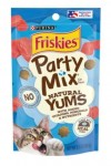 【Friskies】美國喜躍Party Mix Natural Yums 吞拿魚味貓小食 (2.1oz/60g)